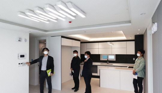 정부가 올해 경기도 안양에 처음 선보인 공공전세주택 내부. <연합뉴스>